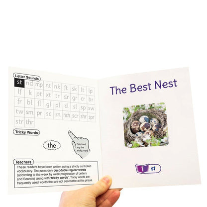 Letters & Sounds Phase 4 Set 2 Non - Fiction - 6 Pack - ABC School Supplies