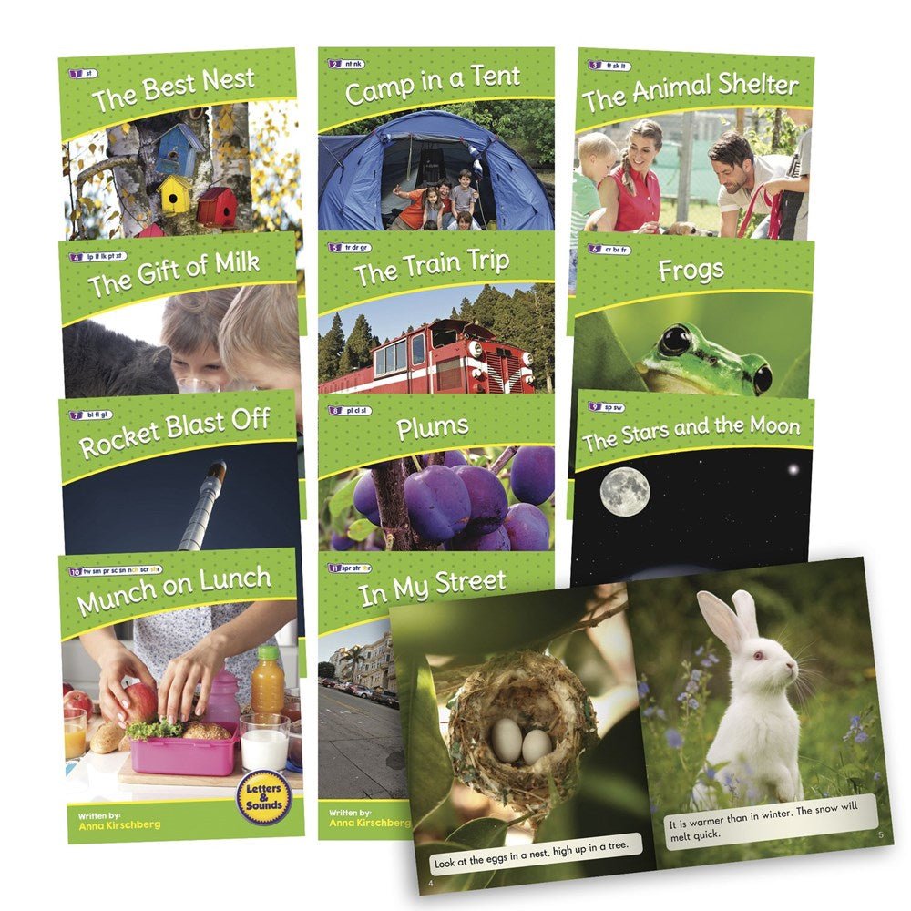 Letters & Sounds Phase 4 Set 2 Non - Fiction - ABC School Supplies