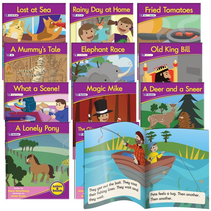 Letters & Sounds Phase 5 Set 1 Fiction - 6 Pack - ABC School Supplies