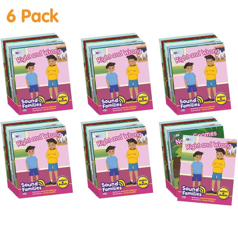 Letters & Sounds Phase 5.5 Fiction Sound Families Consonants - 6 Pack - ABC School Supplies