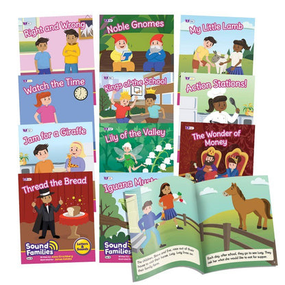 Letters & Sounds Phase 5.5 Fiction Sound Families Consonants - ABC School Supplies