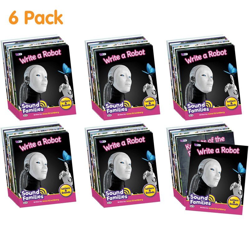 Letters & Sounds Phase 5.5 Non - Fiction Sound Families Consonants - 6 Pack - ABC School Supplies