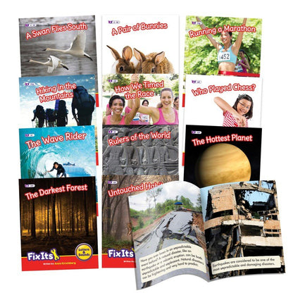 Letters & Sounds Phase 6 Non - Fiction Fix Its Suffixes - ABC School Supplies