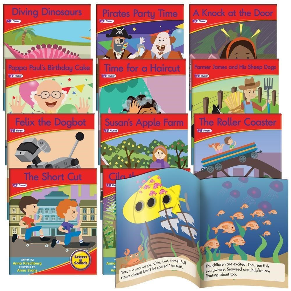 Letters & Sounds Phase 6 Set 1 Fiction - ABC School Supplies