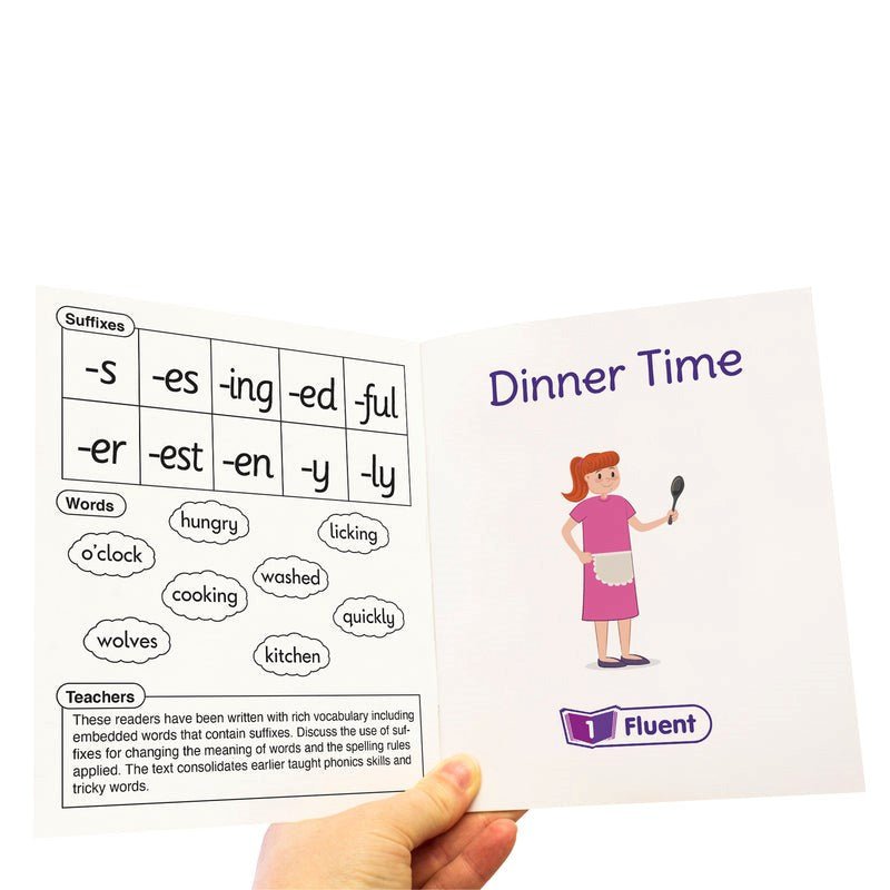 Letters & Sounds Phase 6 Set 2 Fiction - 6 Pack - ABC School Supplies