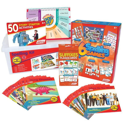 Letters & Sounds Phase 6 - Spelling Kit - ABC School Supplies