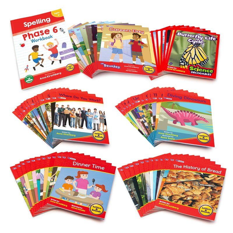 Letters & Sounds Phase 6 Spelling Single Kit - ABC School Supplies