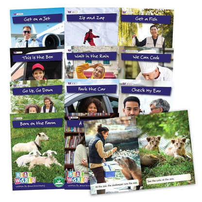 Letters & Sounds Real World Non - Fiction Hi - Lo Decodables Phase 3 - ABC School Supplies