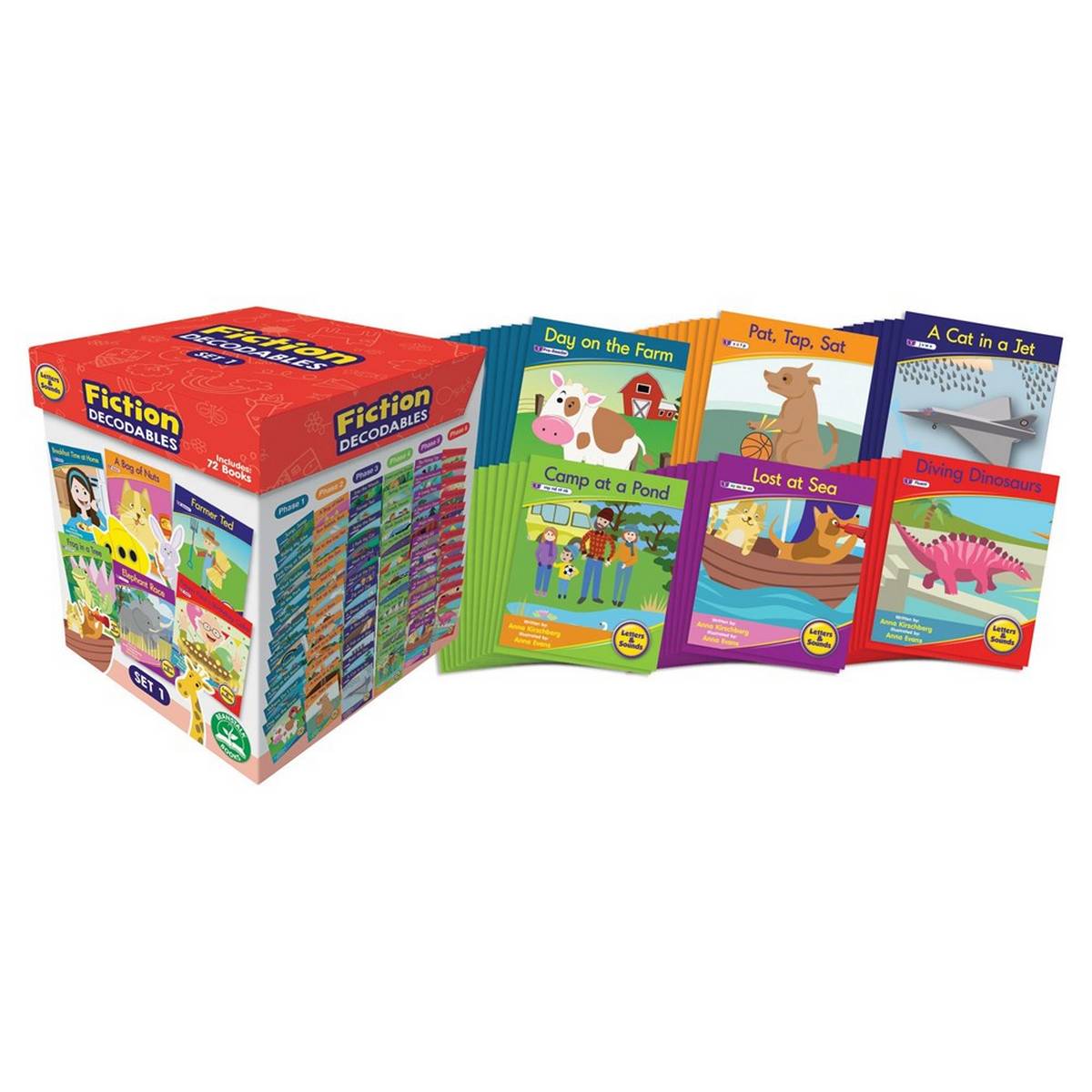 Letters & Sounds Set 1 Fiction Boxed Set - ABC School Supplies