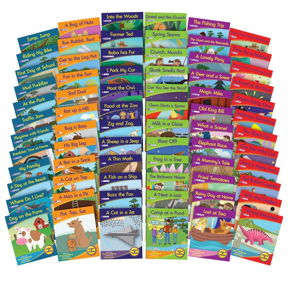 Letters & Sounds Set 1 Fiction Boxed Set - ABC School Supplies