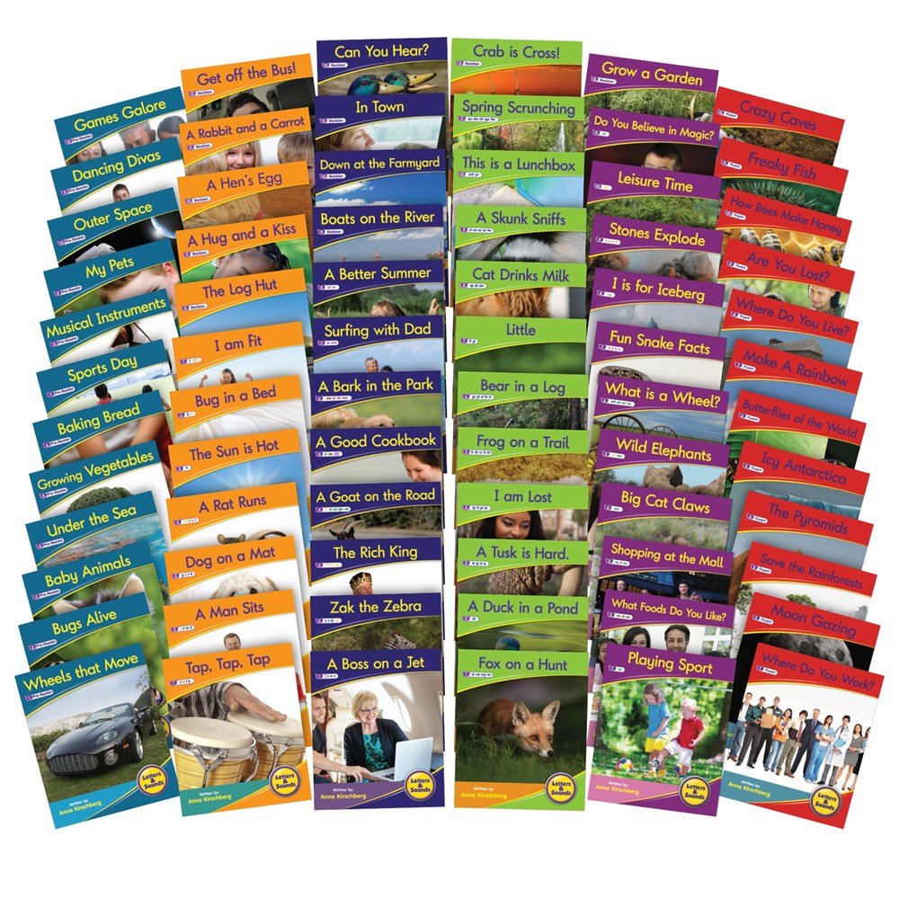 Letters & Sounds Set 1 Non - Fiction Boxed Set - ABC School Supplies