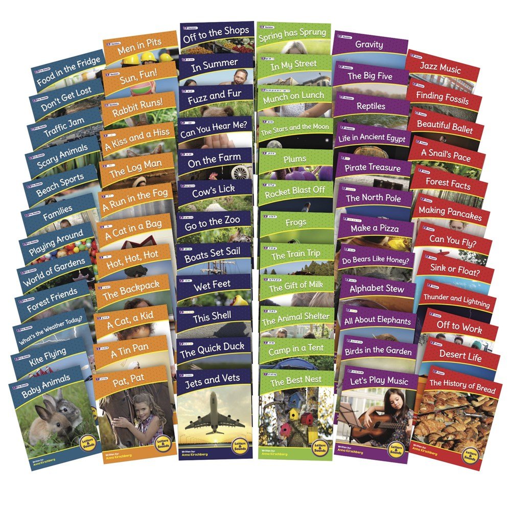 Letters & Sounds Set 2 Non - Fiction Boxed Set - ABC School Supplies