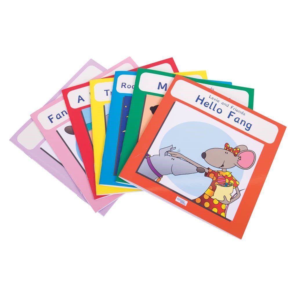 Lexie Mouse Phonic Coloured Book Band Pack 2 - ABC School Supplies