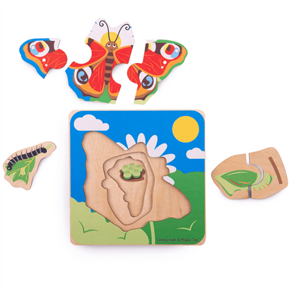 Lifecycle Layer Puzzle - Butterfly - ABC School Supplies