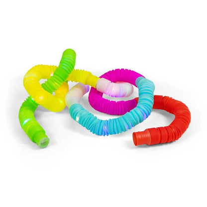 Light Up Pop Tubes - Assorted Pack Of 6 - ABC School Supplies