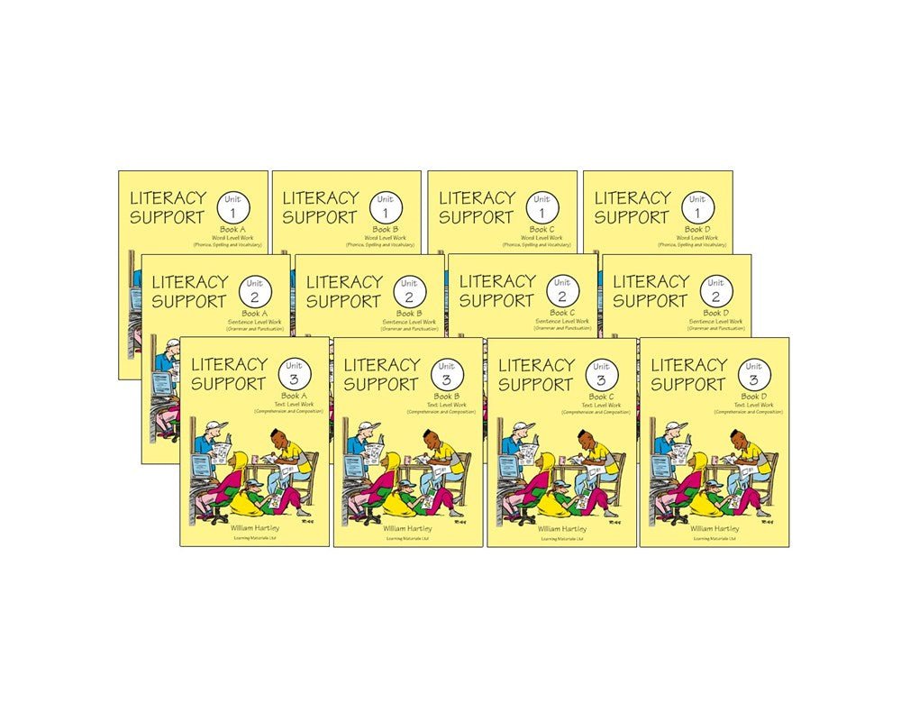 Literacy Support: Set (All 12 Books) - ABC School Supplies