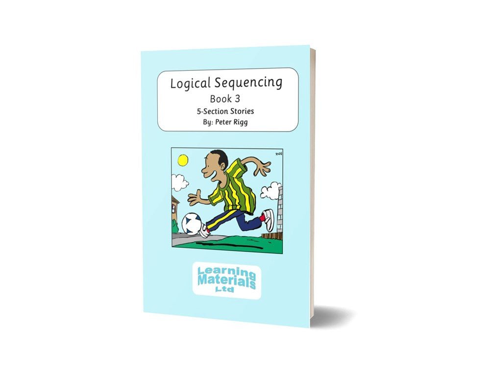 Logical Sequencing: Book 3: 5 - Section Stories - ABC School Supplies