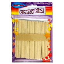 Lollipop Sticks Natural Pack Of 50 - ABC School Supplies
