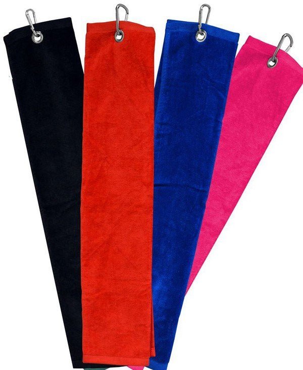 Longridge Blank Luxury 3 Fold Golf Towel - ABC School Supplies