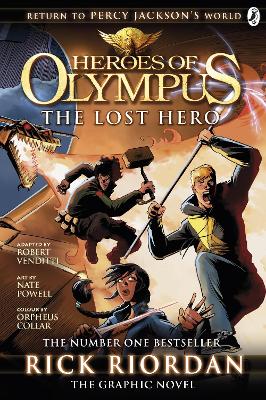 Lost Hero: The Graphic Novel (Heroes of Olympus Book 1) - ABC School Supplies