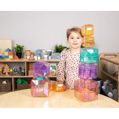 Luminous Facetted Boulders Pk 12 - ABC School Supplies