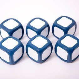 **Magnetic Play Write-On/Wipe-Off Cubes Pack Of 6 - ABC School Supplies