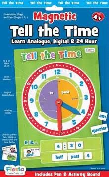 Magnetic Tell The Time - ABC School Supplies