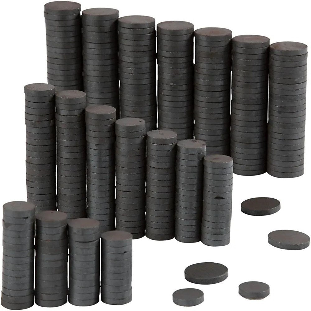 Magnets Assorted Pack of 250 - ABC School Supplies