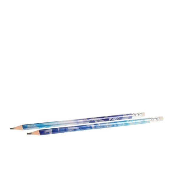 Maped Arctic Vibes HB Rubber Tipped Pencils Tub of 72 - ABC School Supplies