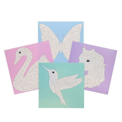 Maped Creativ Sticker Art Stickers By Numbers - Elegant Creatures - ABC School Supplies