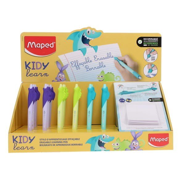 Maped Kidy Learn Shark Erasable Pen - ABC School Supplies