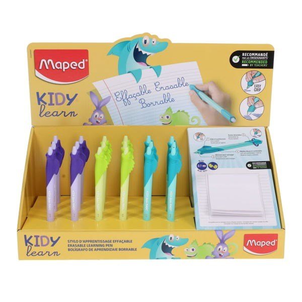 Maped Kidy Learn Shark Erasable Pen - ABC School Supplies
