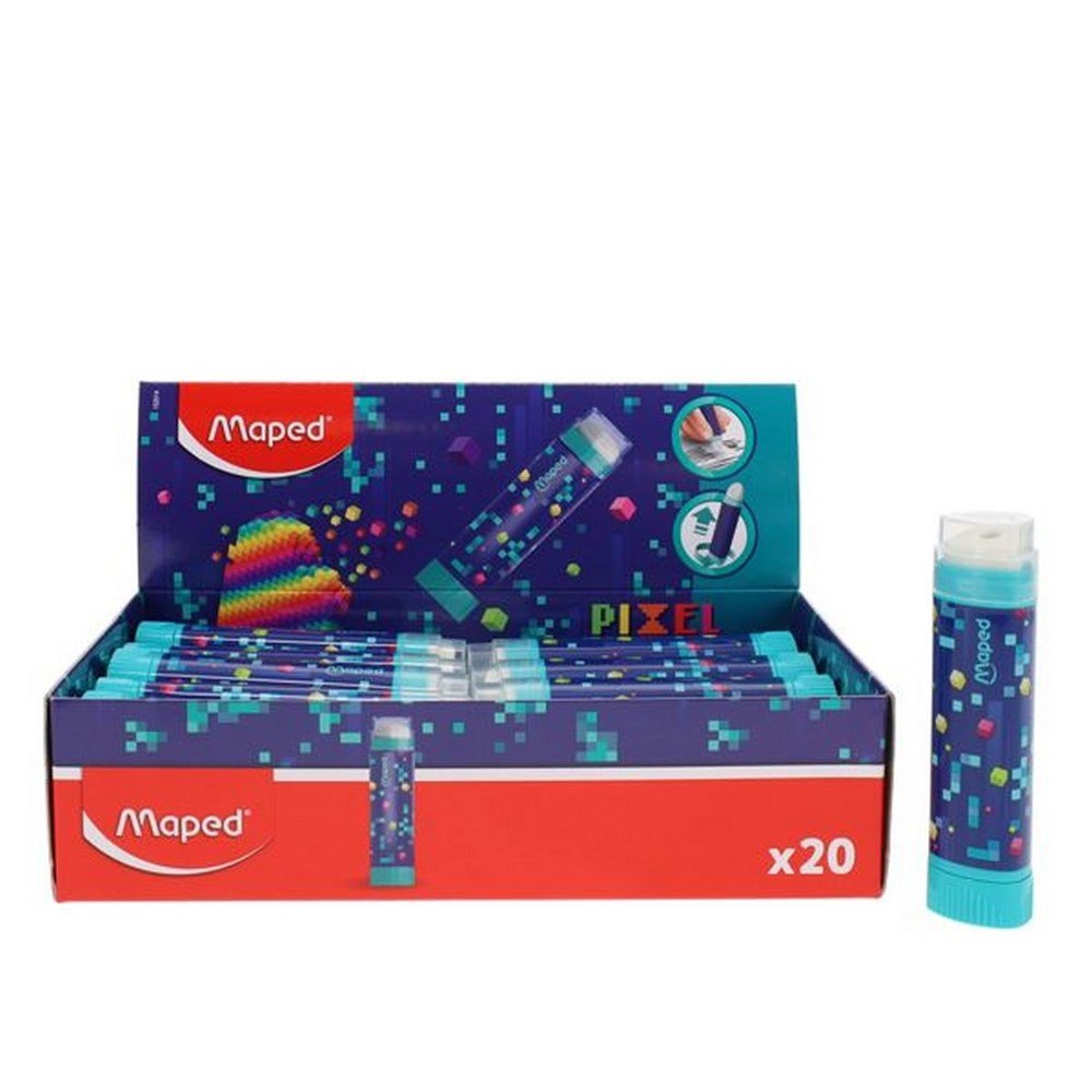 Maped Pyramid Pixel Party Eraser - ABC School Supplies