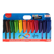 Maped School Pack Non Sharpen Colouring Pencils Pack of 144 - ABC School Supplies