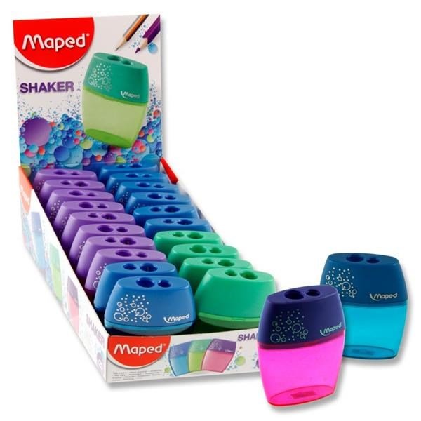 Maped Shaker Twin Hole Sharpener With Canister - ABC School Supplies