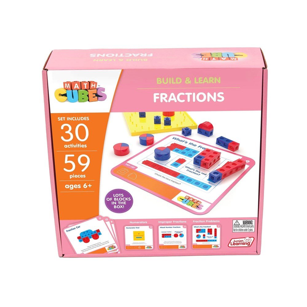 Mathcubes - Fractions - ABC School Supplies