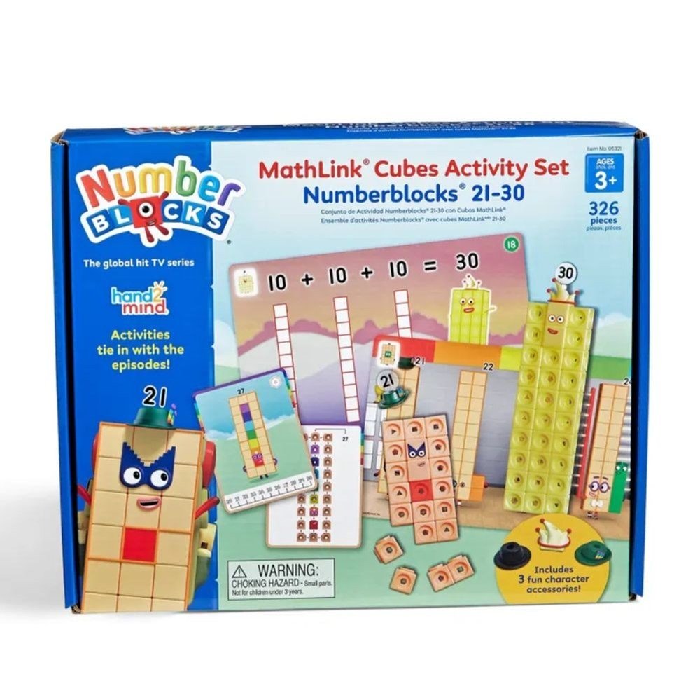 MathLink® Cubes Numberblocks 2130 Activity Set - ABC School Supplies