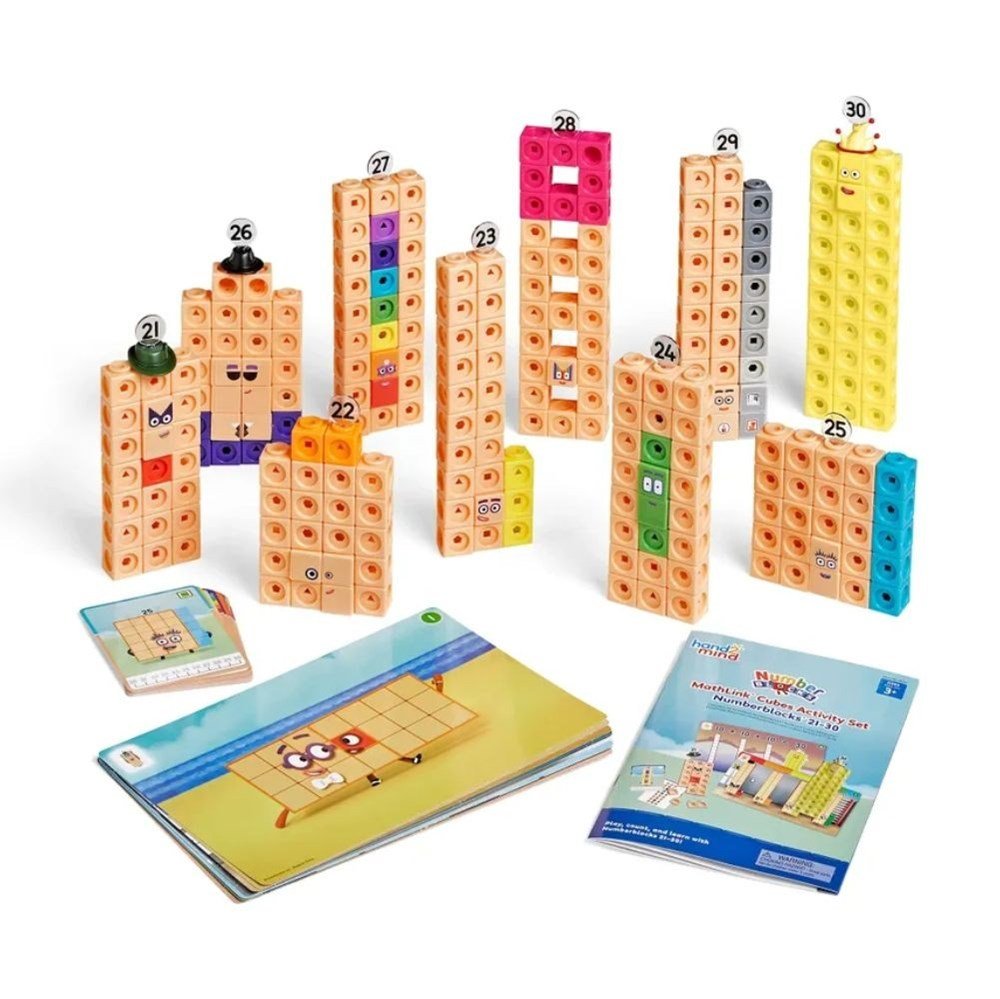 MathLink® Cubes Numberblocks 2130 Activity Set - ABC School Supplies