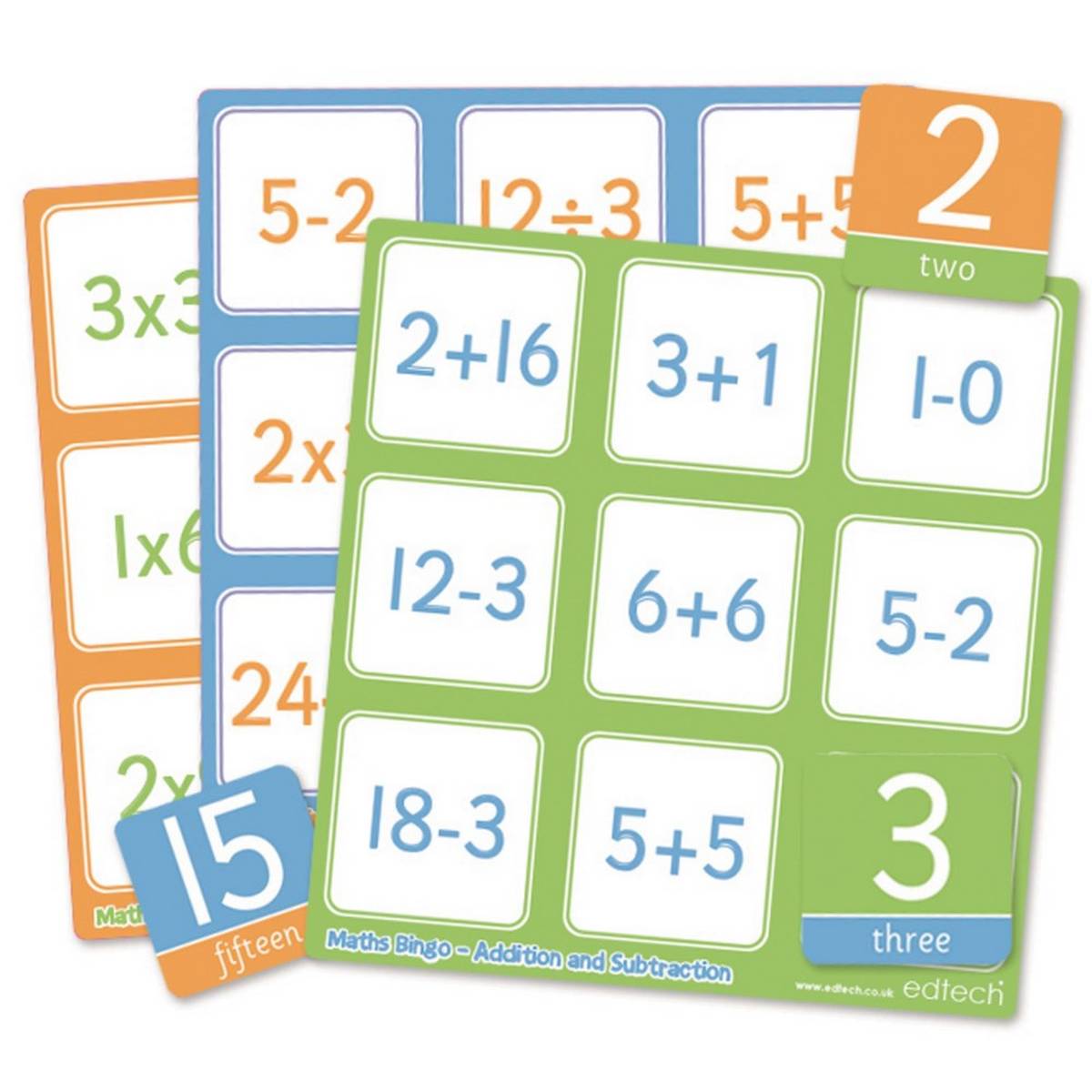 **Maths Operations Bingo Set - ABC School Supplies
