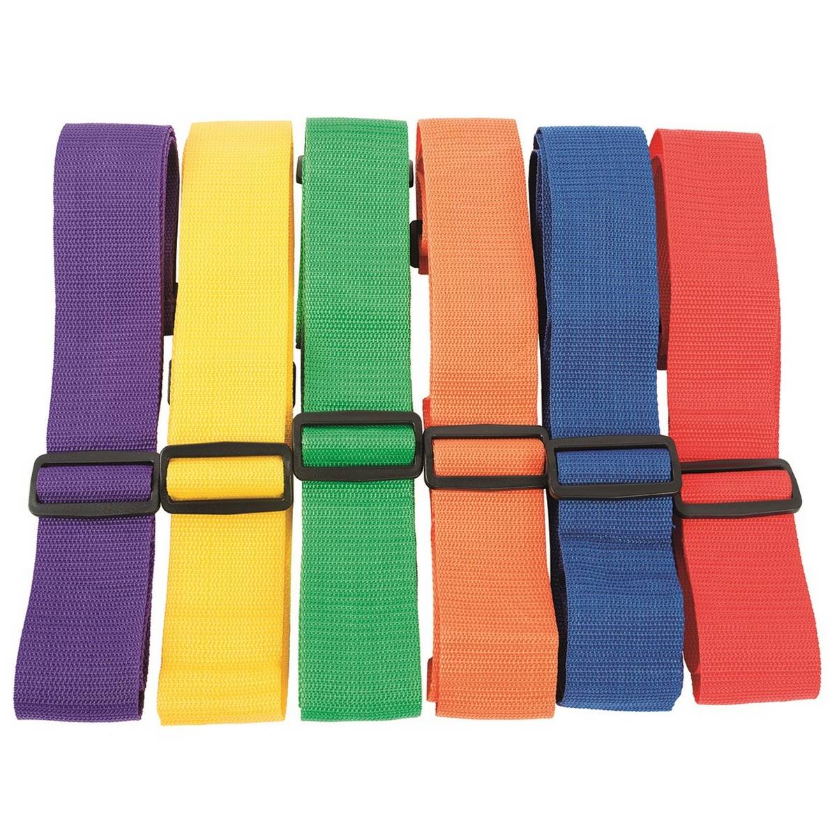 Megaform Set Of 6 Adjustable Belts - Red - ABC School Supplies