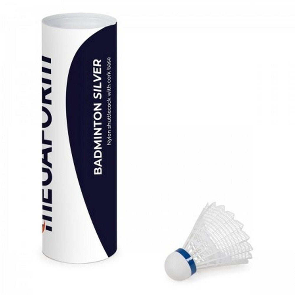 Megaform Silver Tournament Shuttlecocks - Tube Of 6 - ABC School Supplies