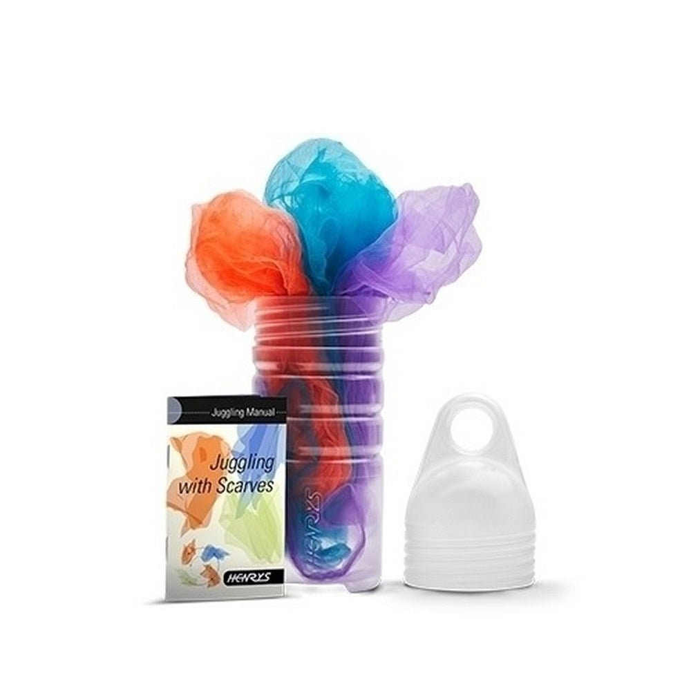 Megaform Tube With 3 Juggling Scarves 65Cm - ABC School Supplies