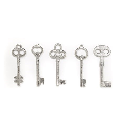 Metal Keys 5Pk - ABC School Supplies