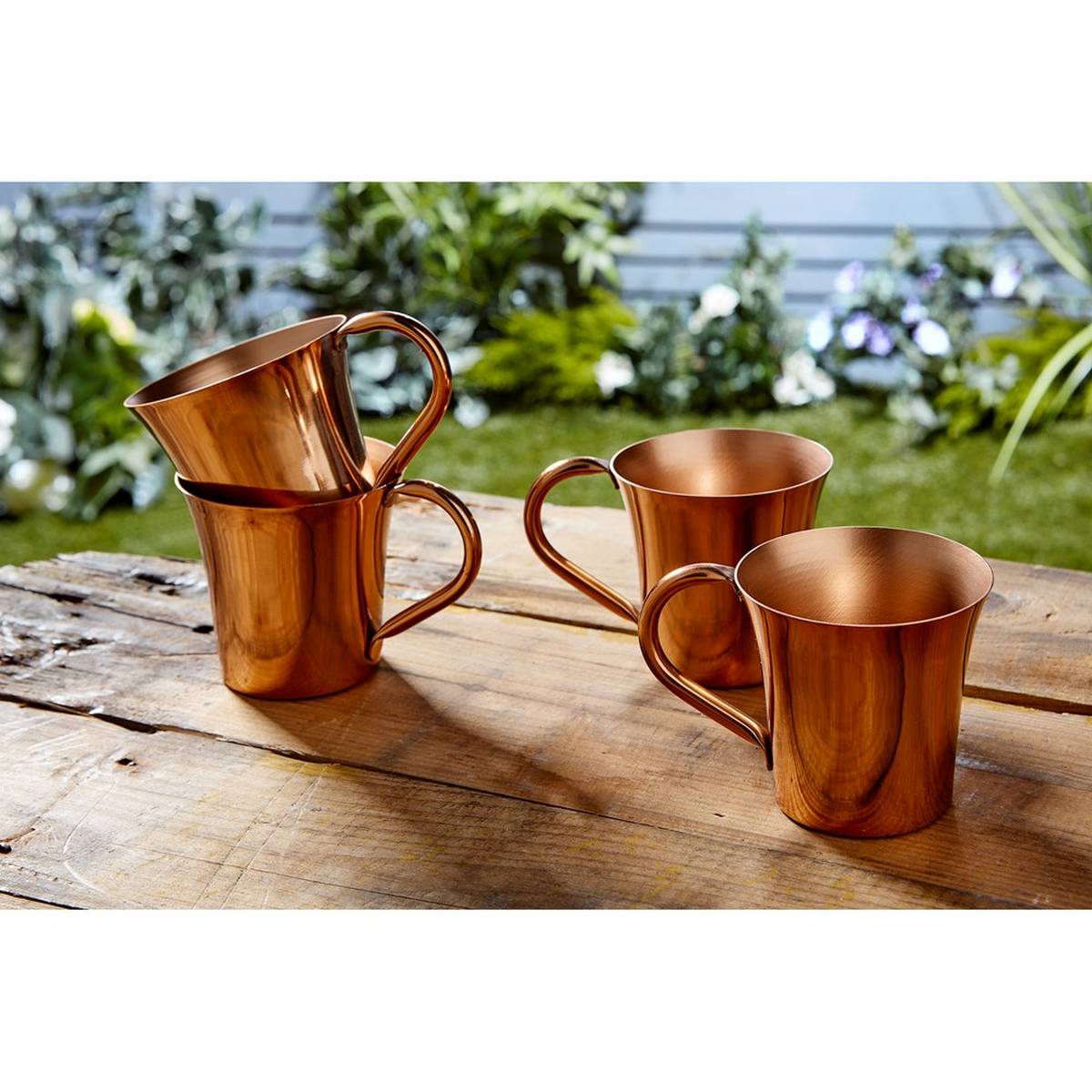 Metal Mugs Pack of 4 - ABC School Supplies