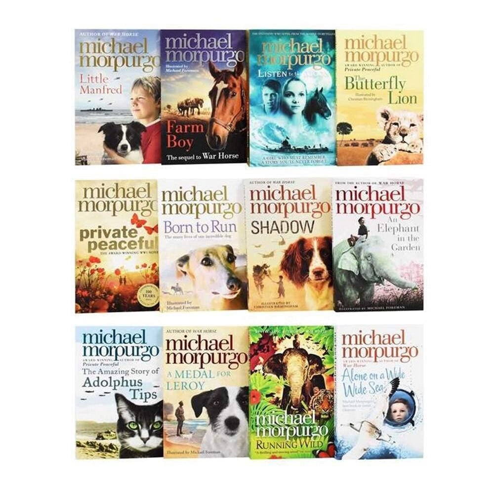 **Michael Morpurgo Collection 12 Books Set - ABC School Supplies