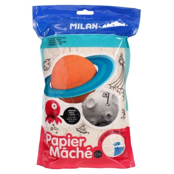 Milan White Papier - Mache 200g - ABC School Supplies
