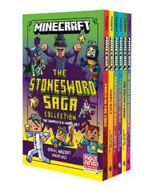 Minecraft Complete 6 Book Stonesword Saga - ABC School Supplies