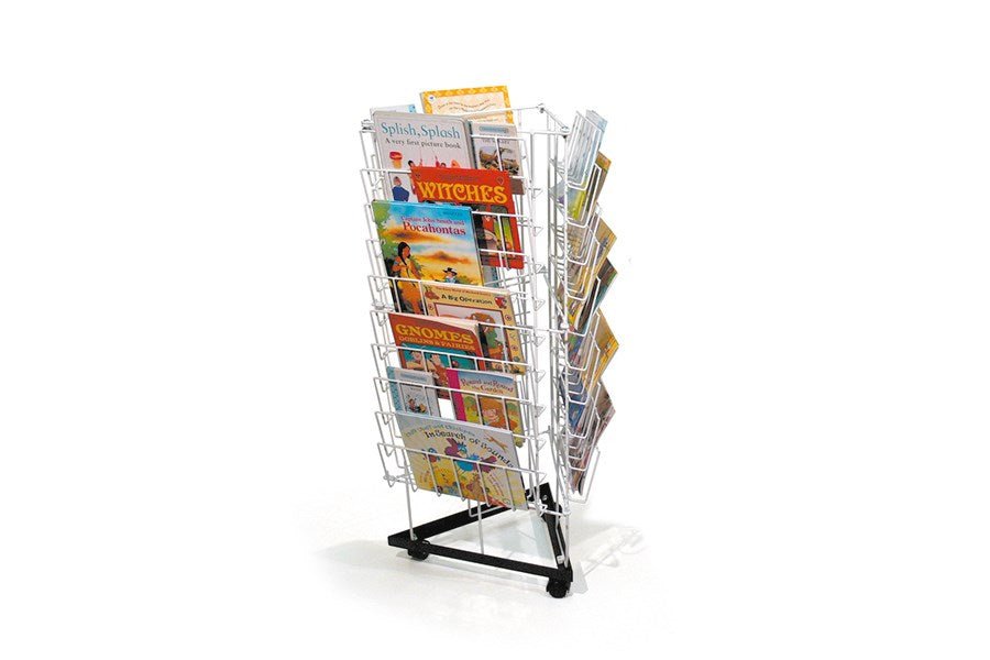 Mini 3 Sided Mobile Book Stand - ABC School Supplies