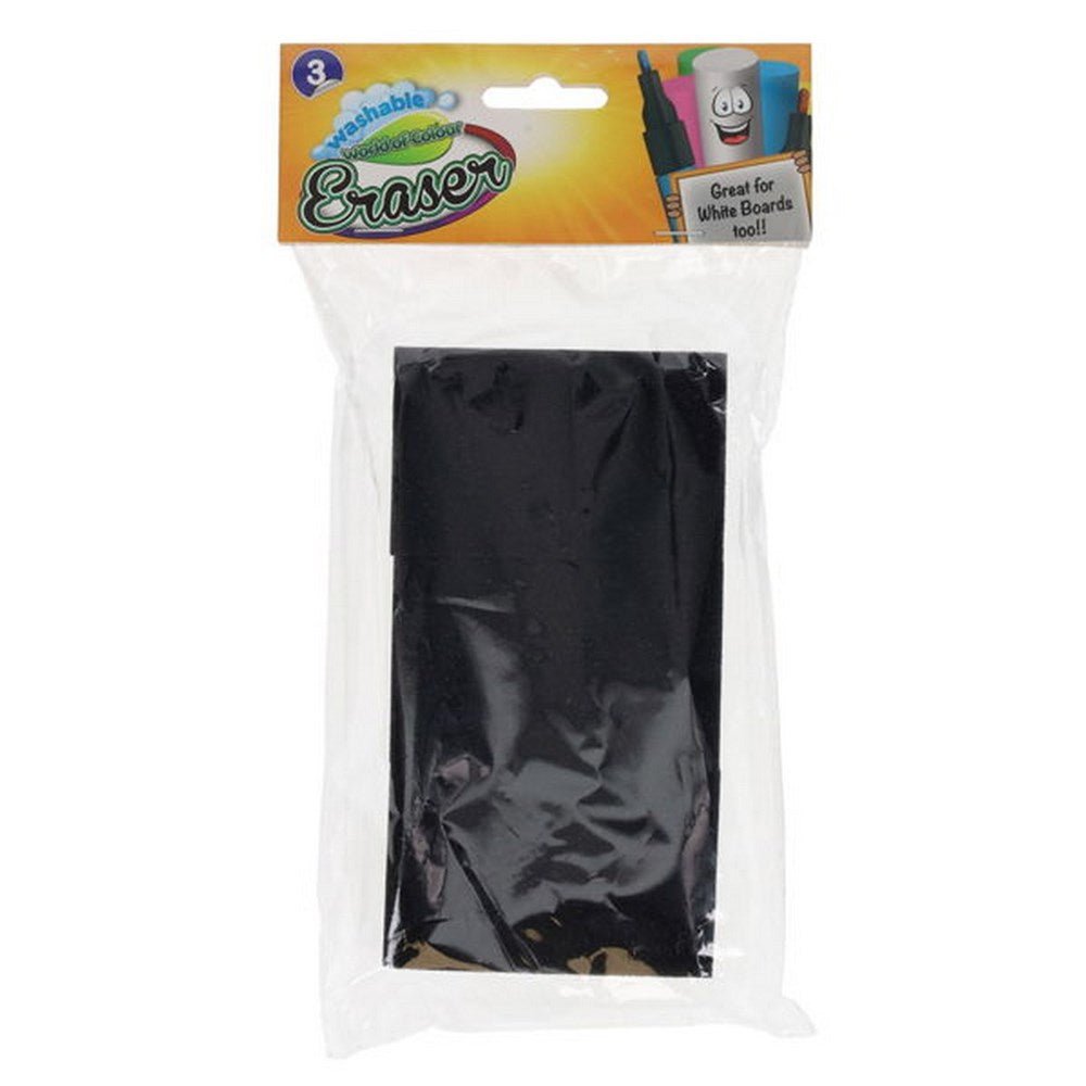 Mini Sponge Erasers Class Pack of 36 - ABC School Supplies