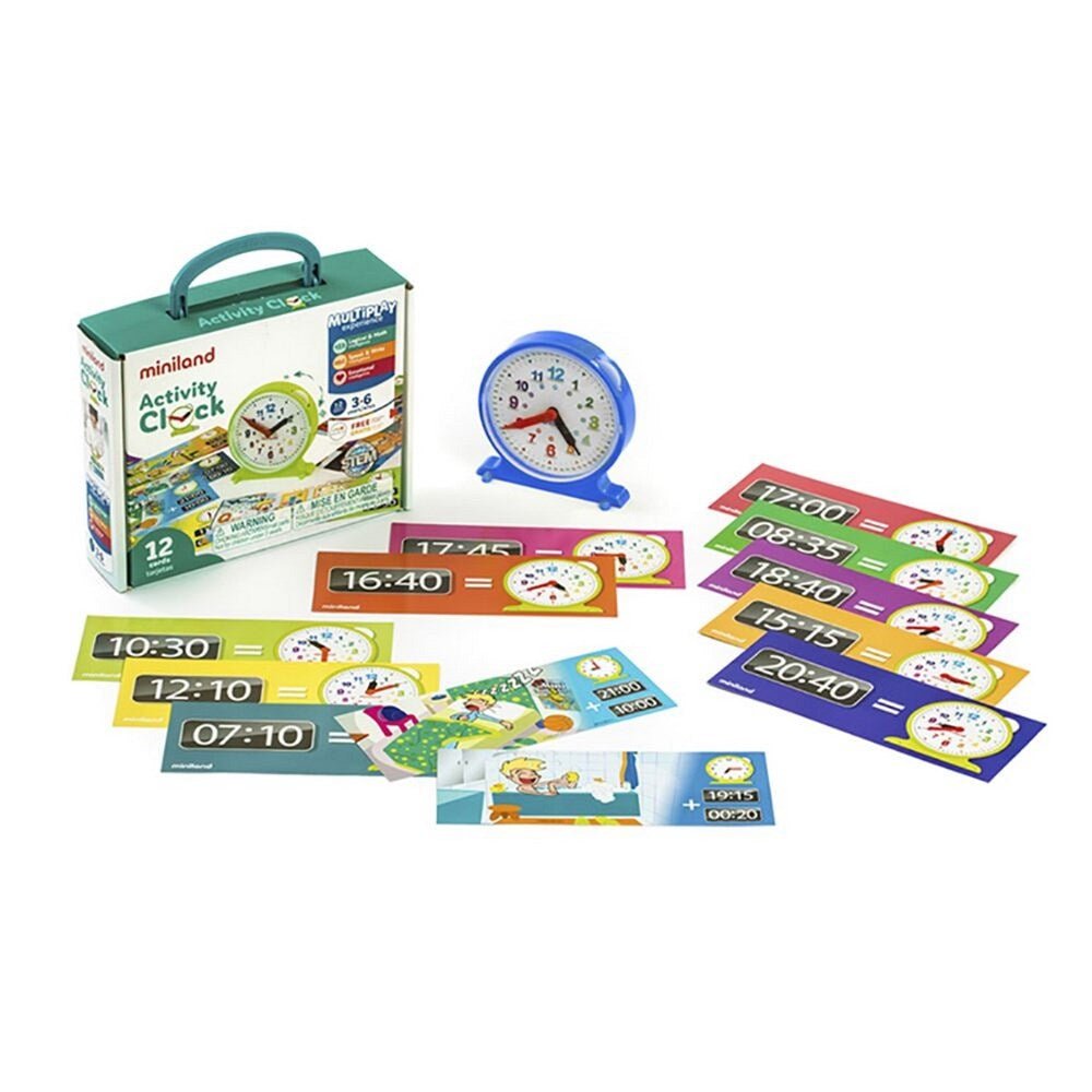 Miniland Activity Clock - ABC School Supplies